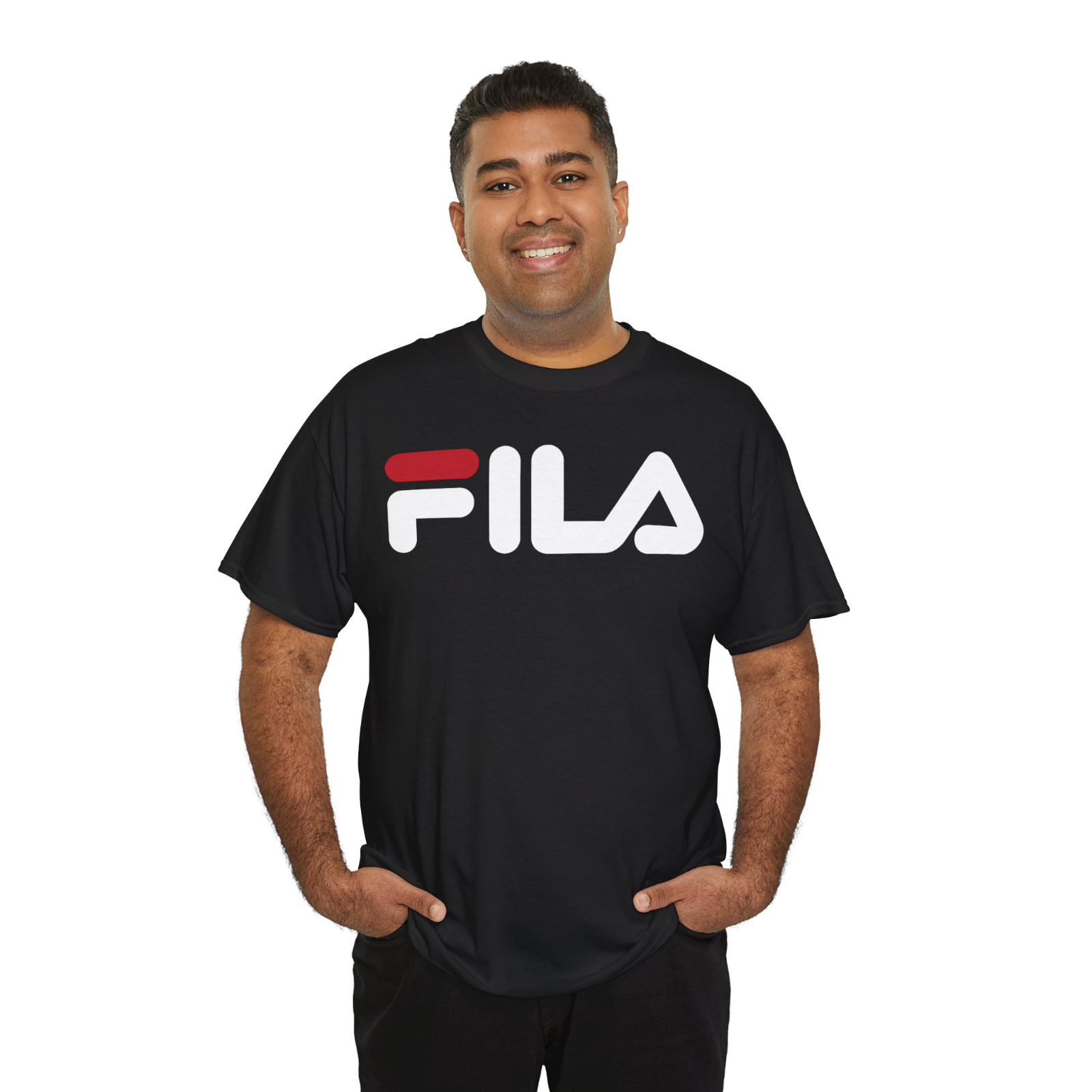 New Fila Sports Logo Men's T-Shirt American Size S-5XL T-Shirt gallery