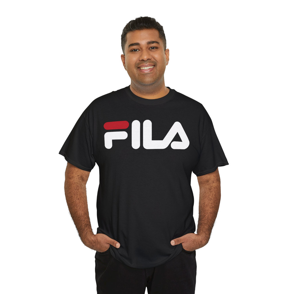 New Fila Sports Logo Men’s T-Shirt American Size S-5XL T-Shirt