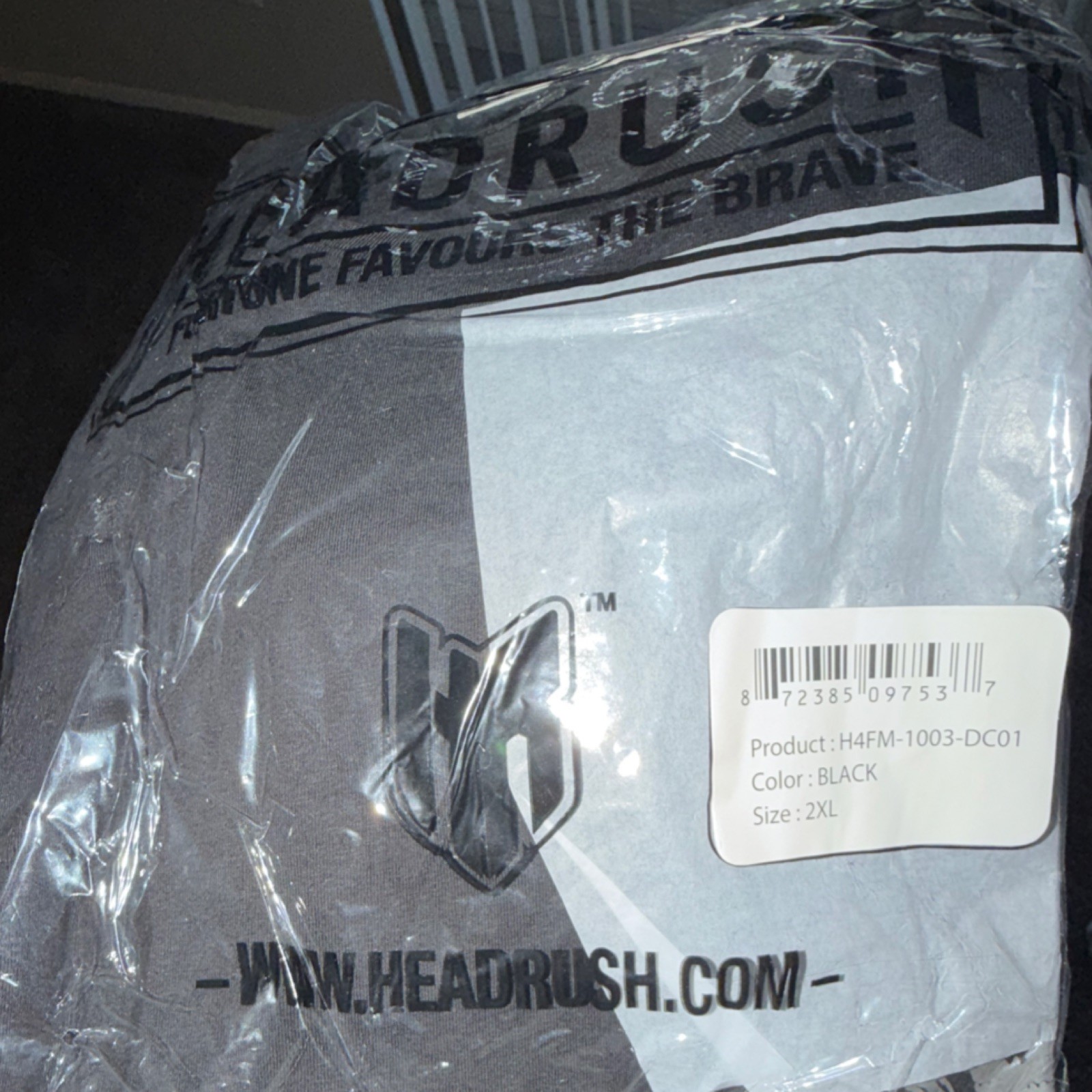 NEW SEALED Headrush “Death Collector” T-Shirt – Black – 2XL – RARE Premium Tee