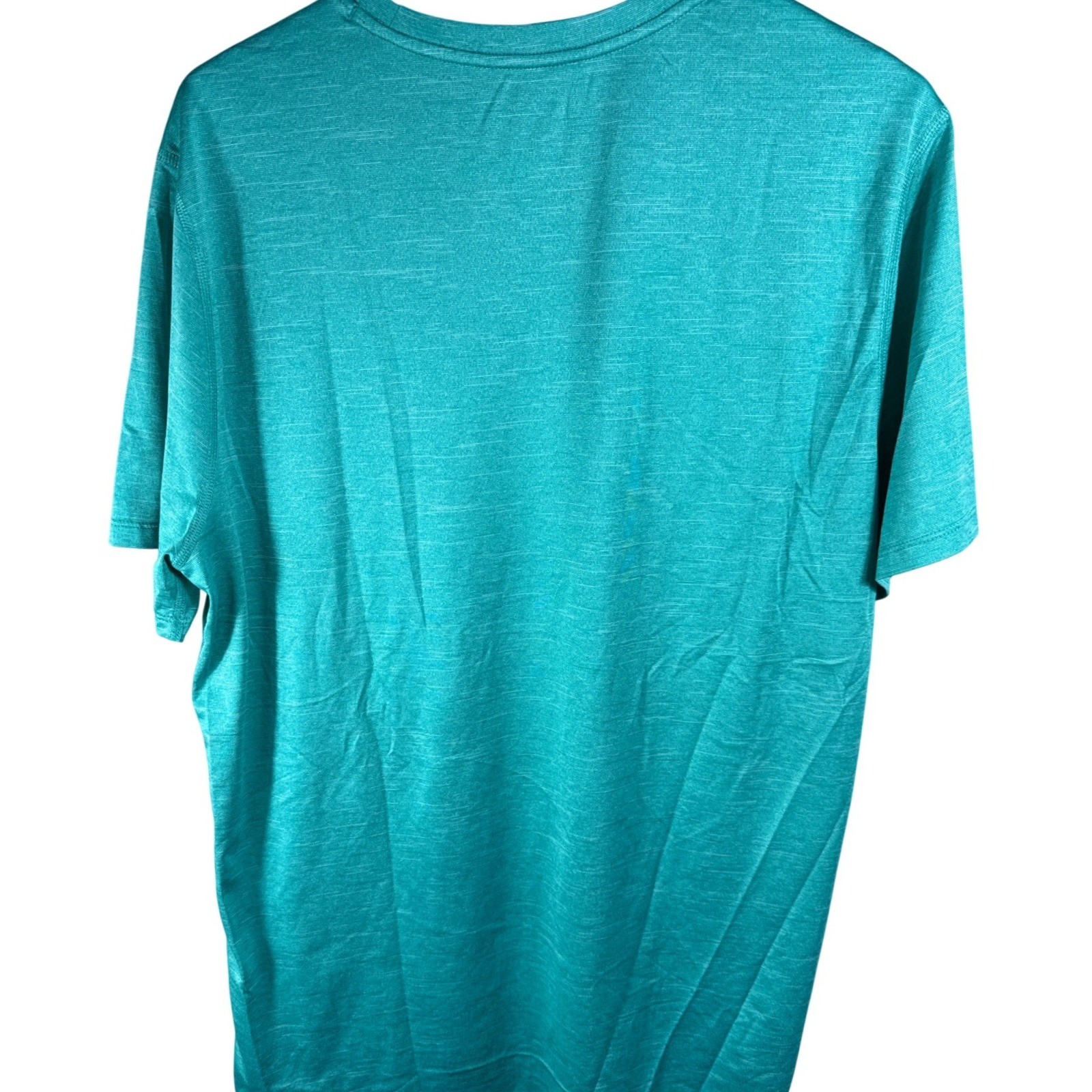 DSG Mens Performance T-Shirt Teal/Green Short Sleeve Athletic Gym Top Size M gallery