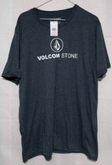 NEW Mens Jubilee SS HTHR TEE Volcom Stone Logo Shirt Extra Large