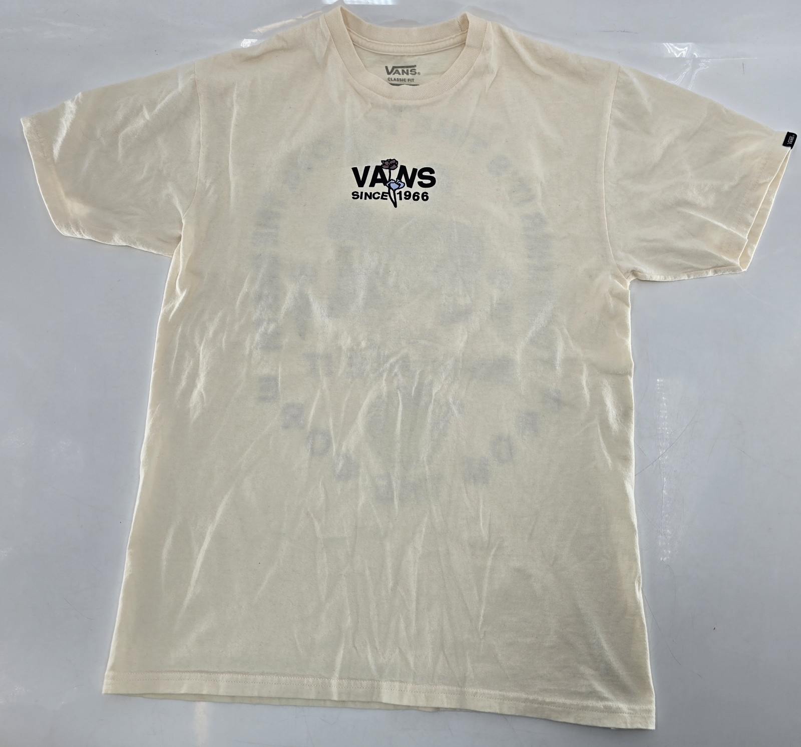 Vans “From The Core” T-Shirt - Color Off White - Size M gallery