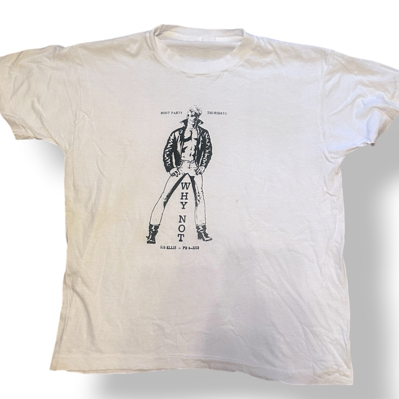 Vintage T-Shirt “Boot Party” BDSM Fetish - Leather Tom Of Finland Style gallery