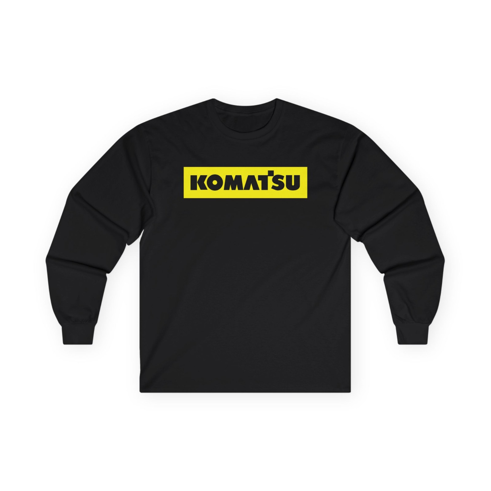 Hot Komatsu Mining Logo Men's T-Shirt American Long Sleeve Dotees TShirt gallery