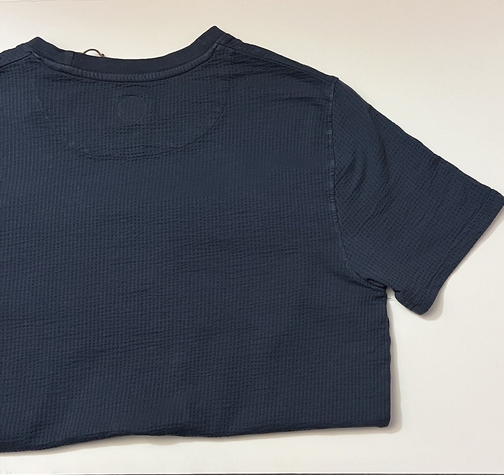 Common People T Shirt Men’s XL Ottoman Texture navy blue Short Sleeve NWT S gallery
