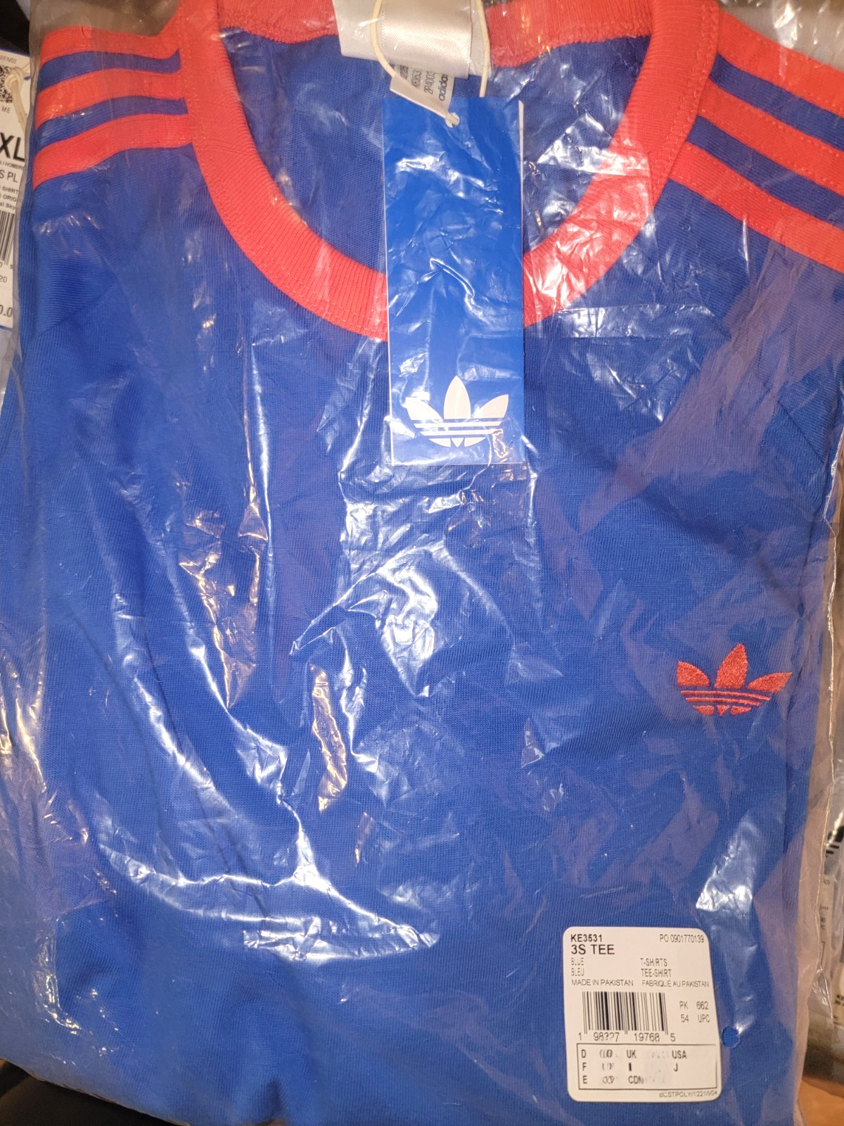 NEW MENS ADIDAS ORIGINALS CALIFORNIA 3 STRIPES TREFOIL SHIRT ~SIZE XL #KF353 gallery