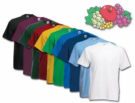 Below WHOLESALE Blank T-Shirt - 96 Small NAVY Fruit of Loom 3930R / 3931 Lot gallery