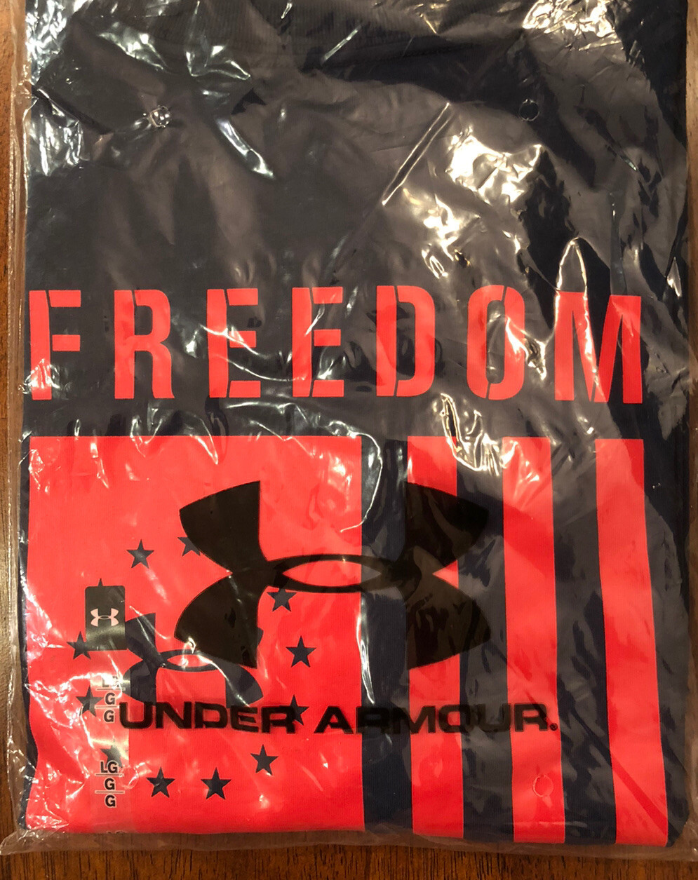 Under Armour UA Freedom Flag Logo Men's T Shirt Tee Cotton Blend S M L XL XXL gallery