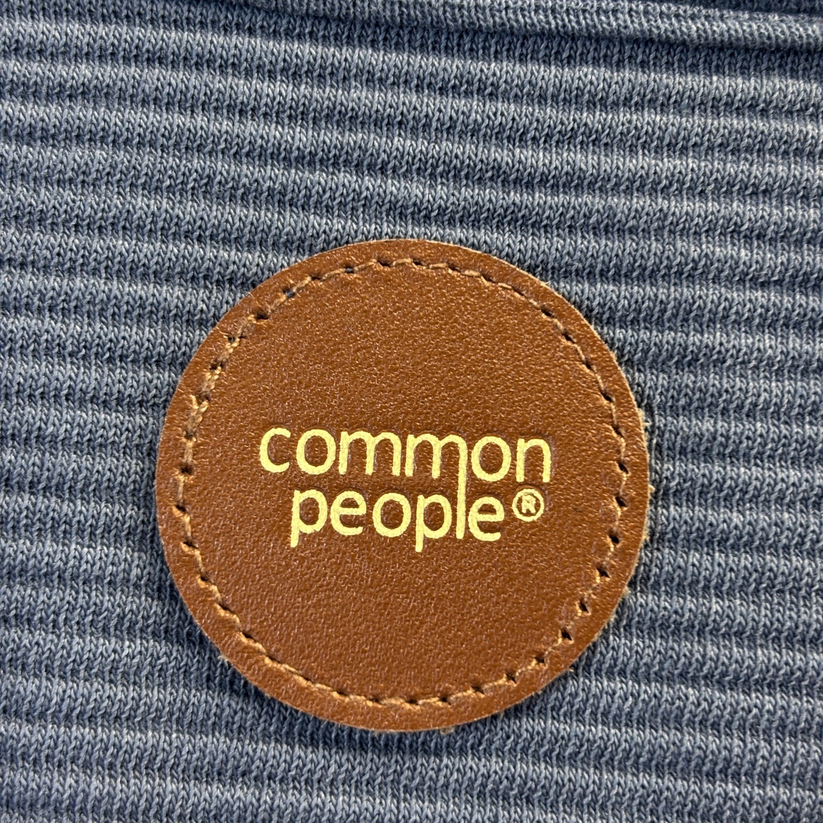 Common People Mens Minimalist Ottoman Textured T-Shirt Size M Closet Staple NWT gallery