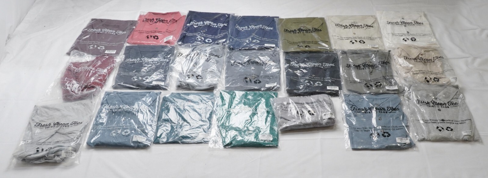 Fresh Clean Tees Men's Short Sleeve Polo T-Shirts Assorted Colors Sizes (S-3XL) gallery