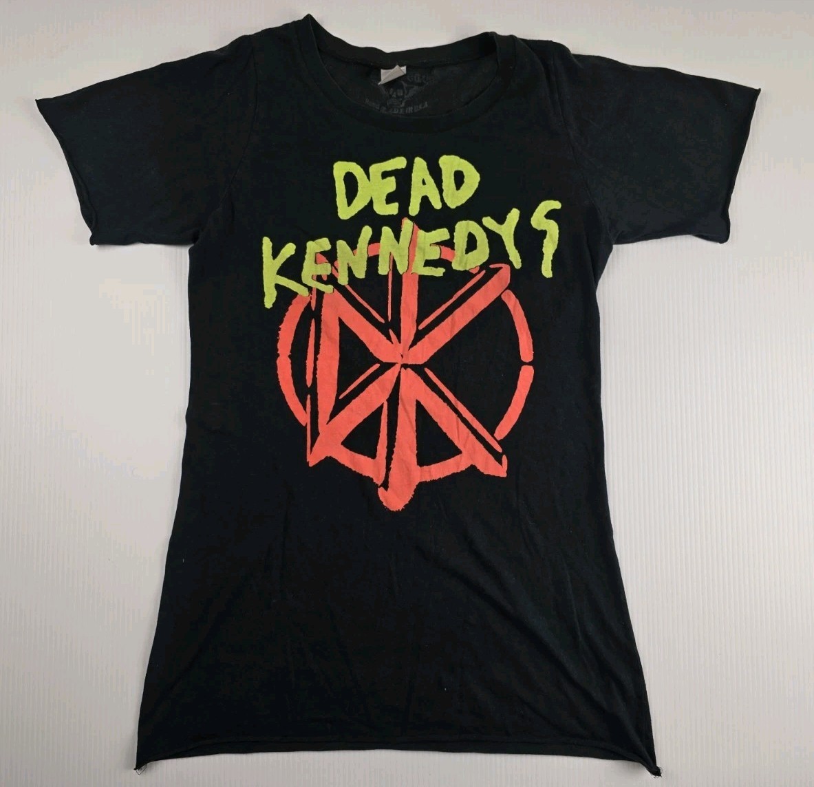 Vintage Dead Kennedys T-Shirt Glamhead Black Long Cut Made In USA Size XL gallery