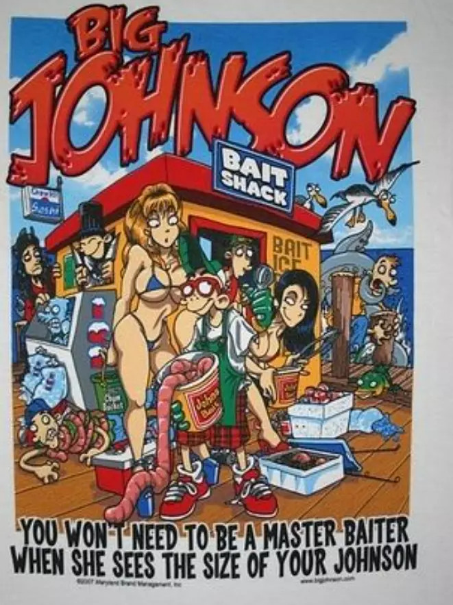 Big Johnson Master Baiter T Shirt Full Size S-5XL