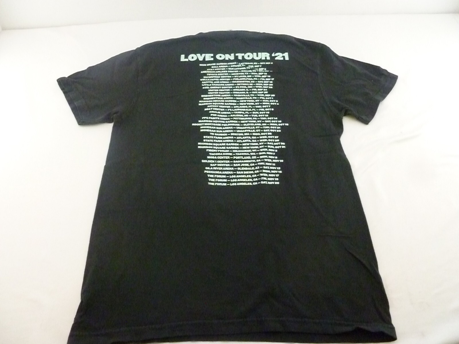 NEW Comfort Color Harry Styles Love On Tour '21 Black Tee Shirt-Large gallery