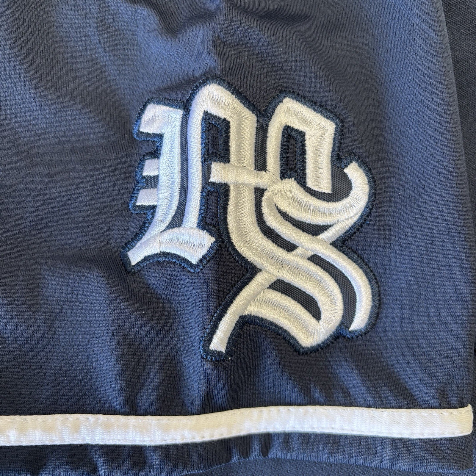 Banda MS Edicion Limitada XL Baseball Jersey Navy Blue Official Tour Merch Casac gallery