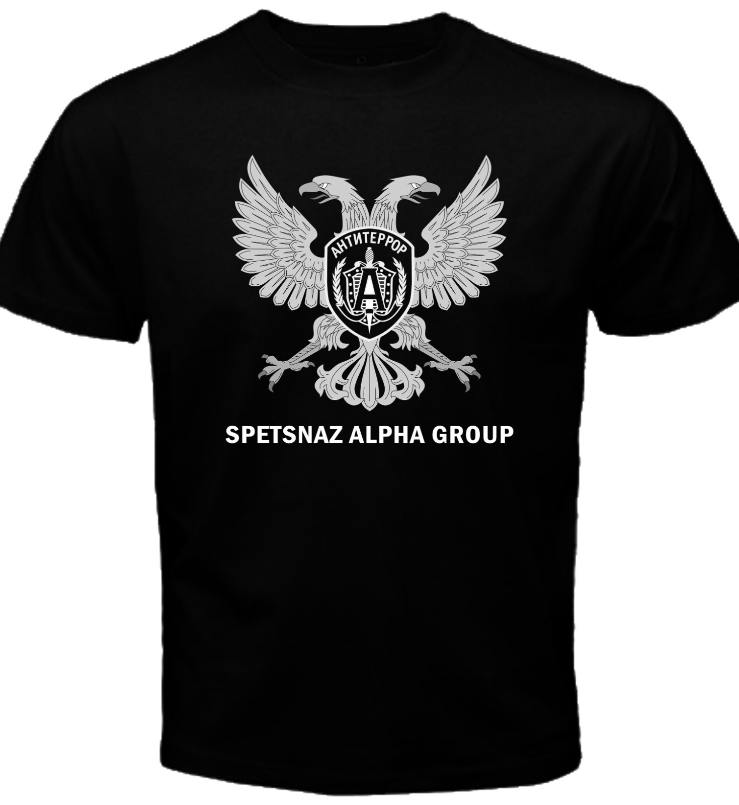NEW Russian Eagle Special Elite Forces Soldier Army Spetsnaz Logo T-shirt