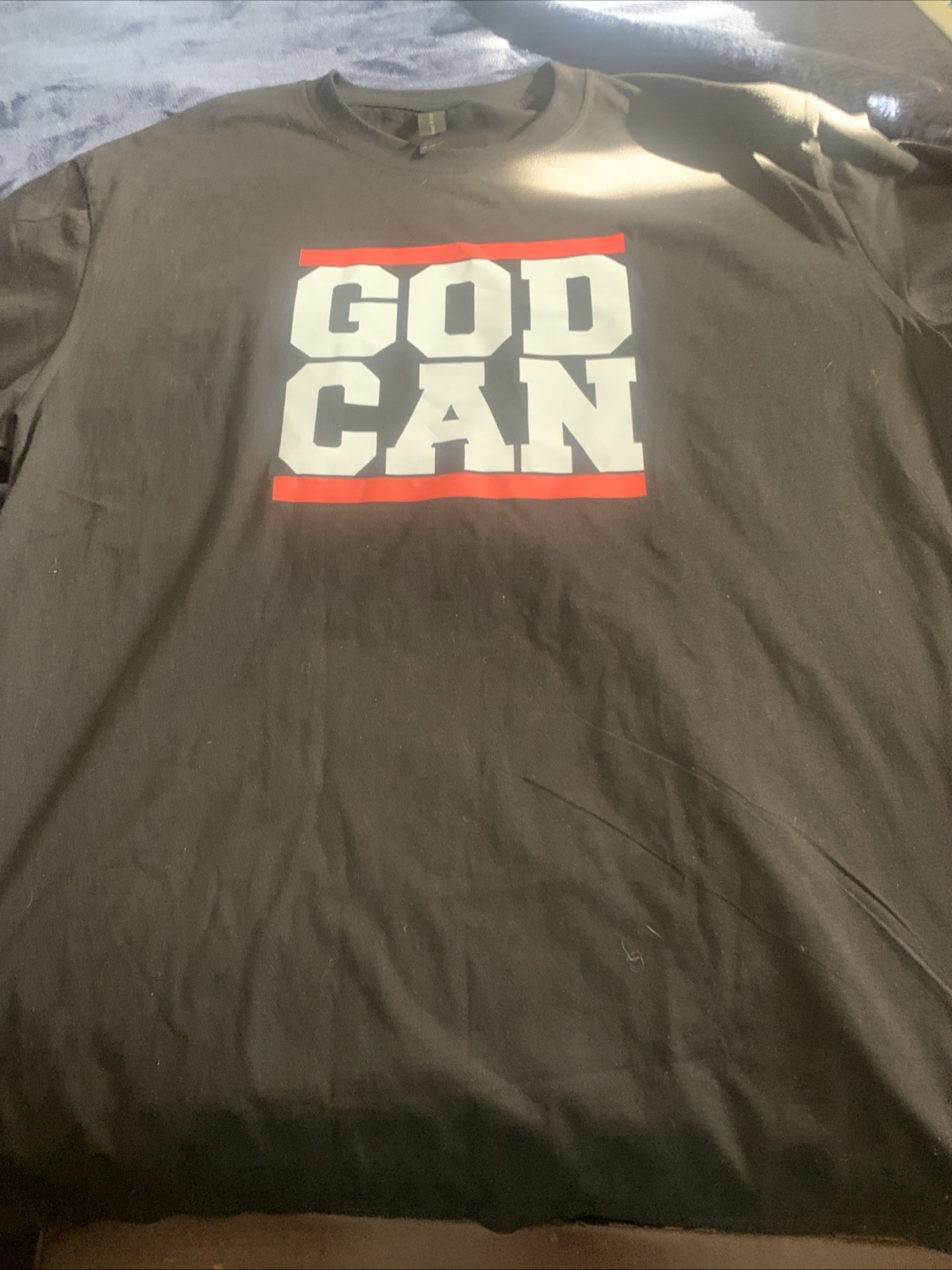 New Men’s Tee Shirt Size 2x Black 32 x24 gallery