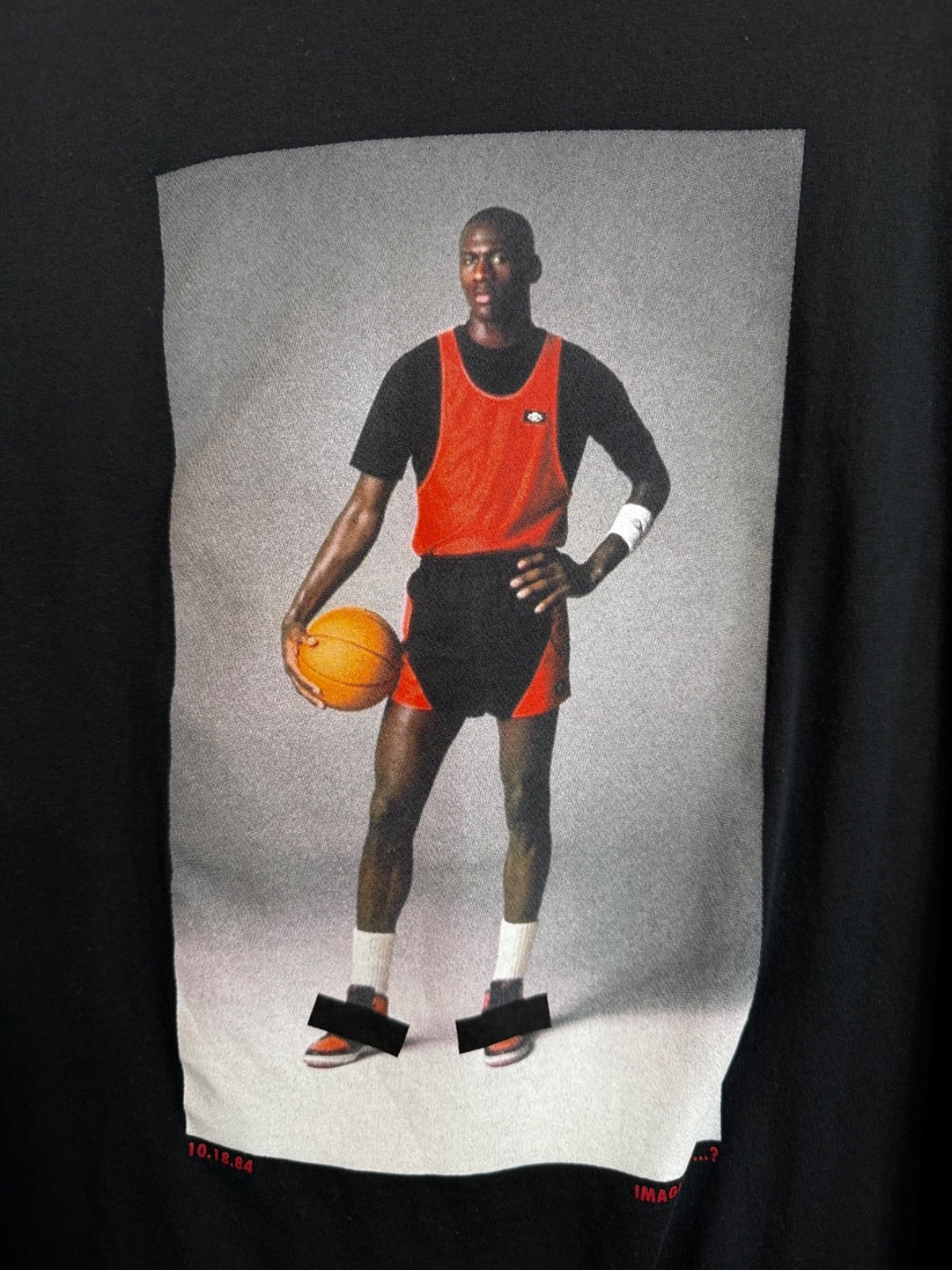 Nike Air Jordan 1 2016 Banned 1 Shirt 842266-010 Size Large PRE OWNED gallery
