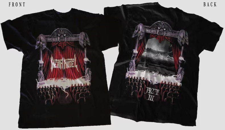 Death Angel Act III Artwork Shirt – Unisex Print Tee – S,M,L,XL,2XL-5XL