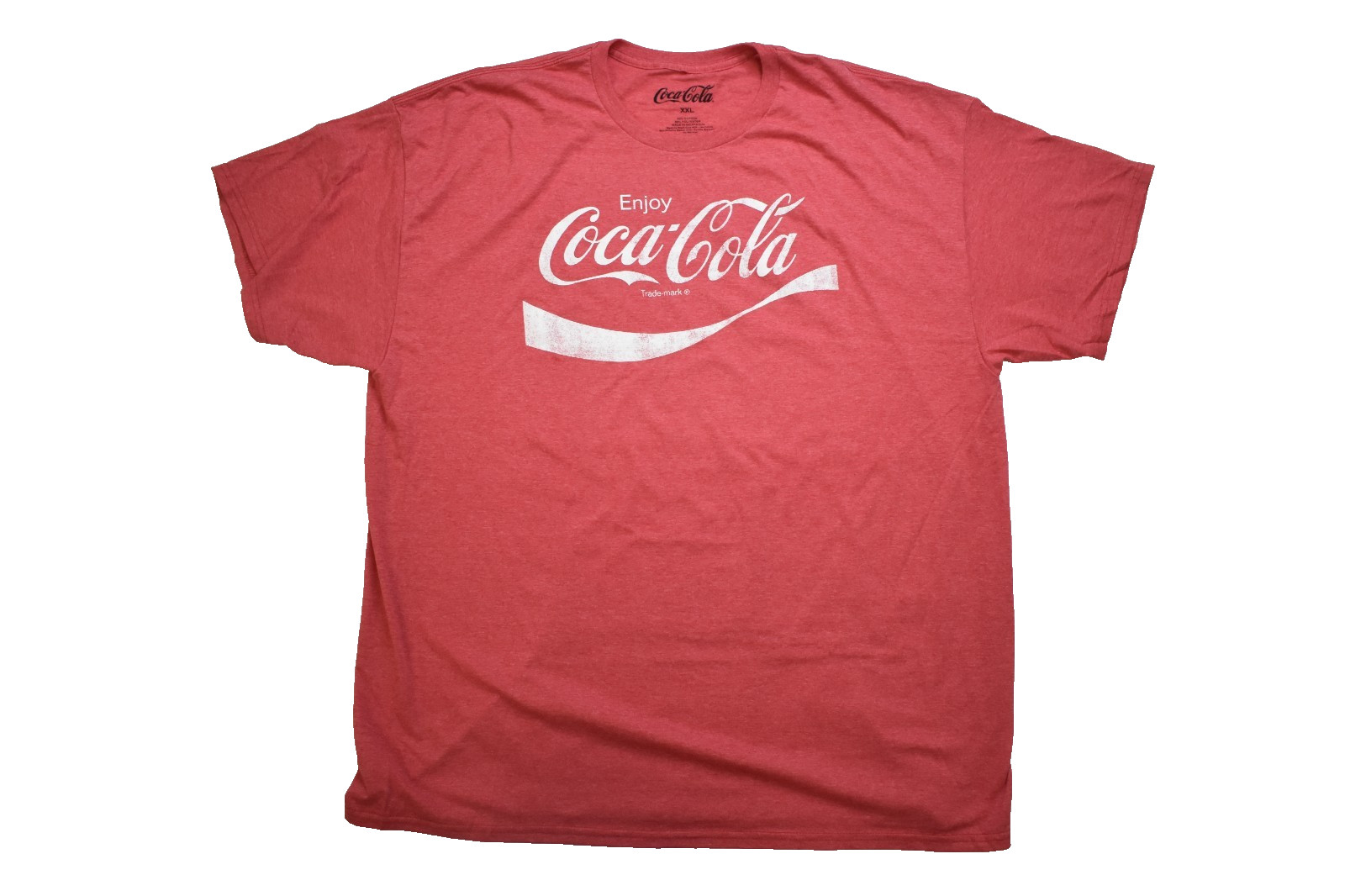 Coca-Cola Enjoy Coke Coca Cola Mens Heather Red Shirt New S-2XL gallery