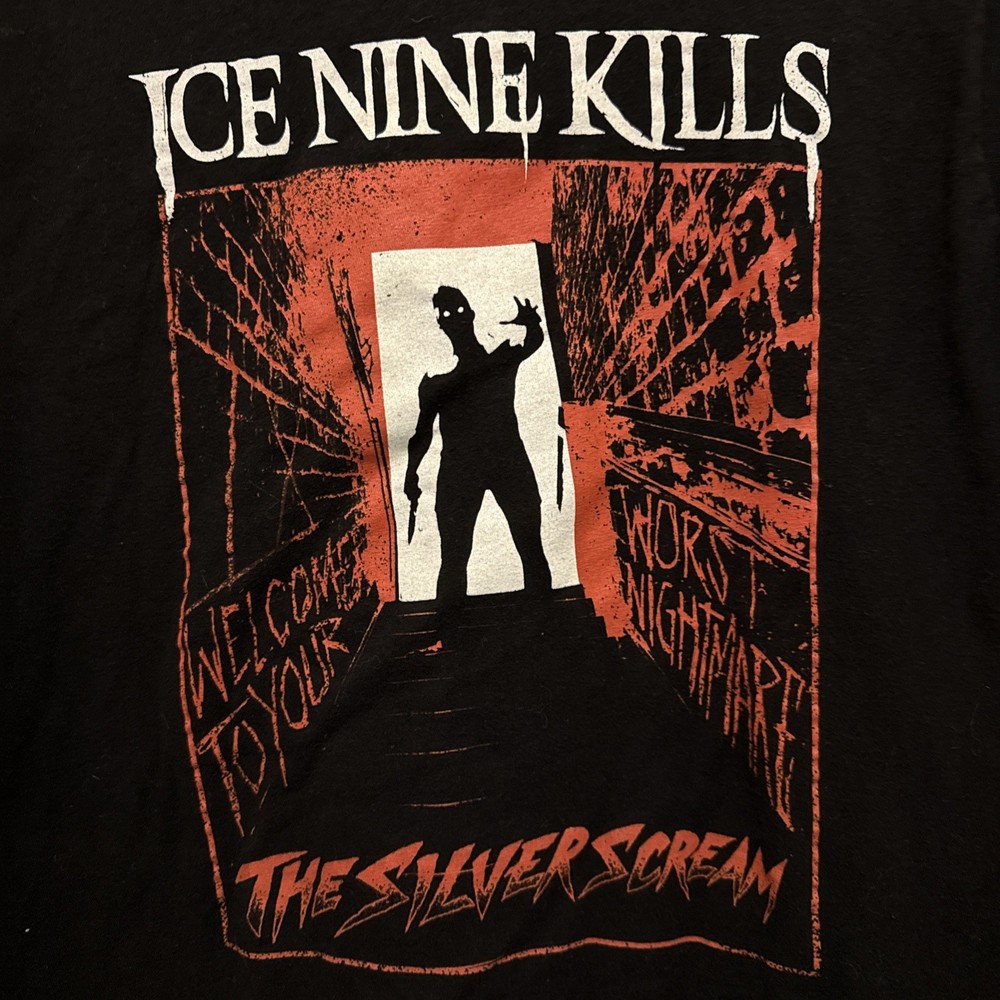 Ice Nine Kills Basement Shirt The Silver Scream Unisex Medium