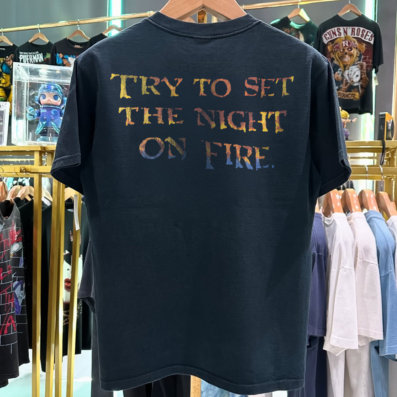 1991 The Doors Light My Fire Classic T-Shirt Black XL