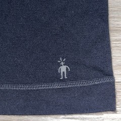 Smartwool Mens Baselayer Merino Wool Black Long-Sleeve Crewneck Shirt M