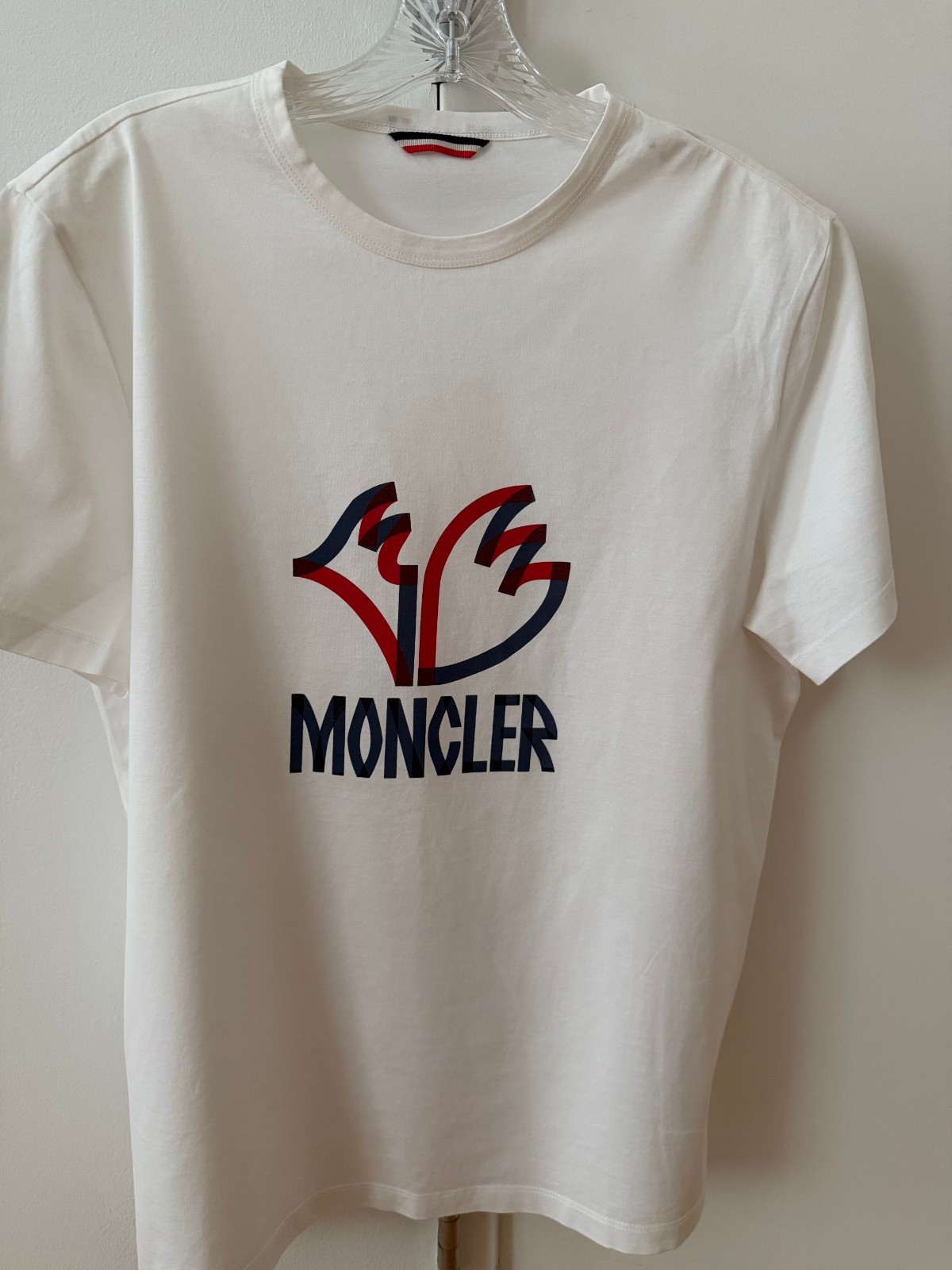 Moncler Logo T-shirt in size 2/Medium; Men's, excellent condition gallery