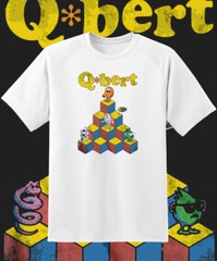 Q-Bert Q Bert Pyramid Video Game T Shirt Youth M – Adult 6XL Fast Ship!