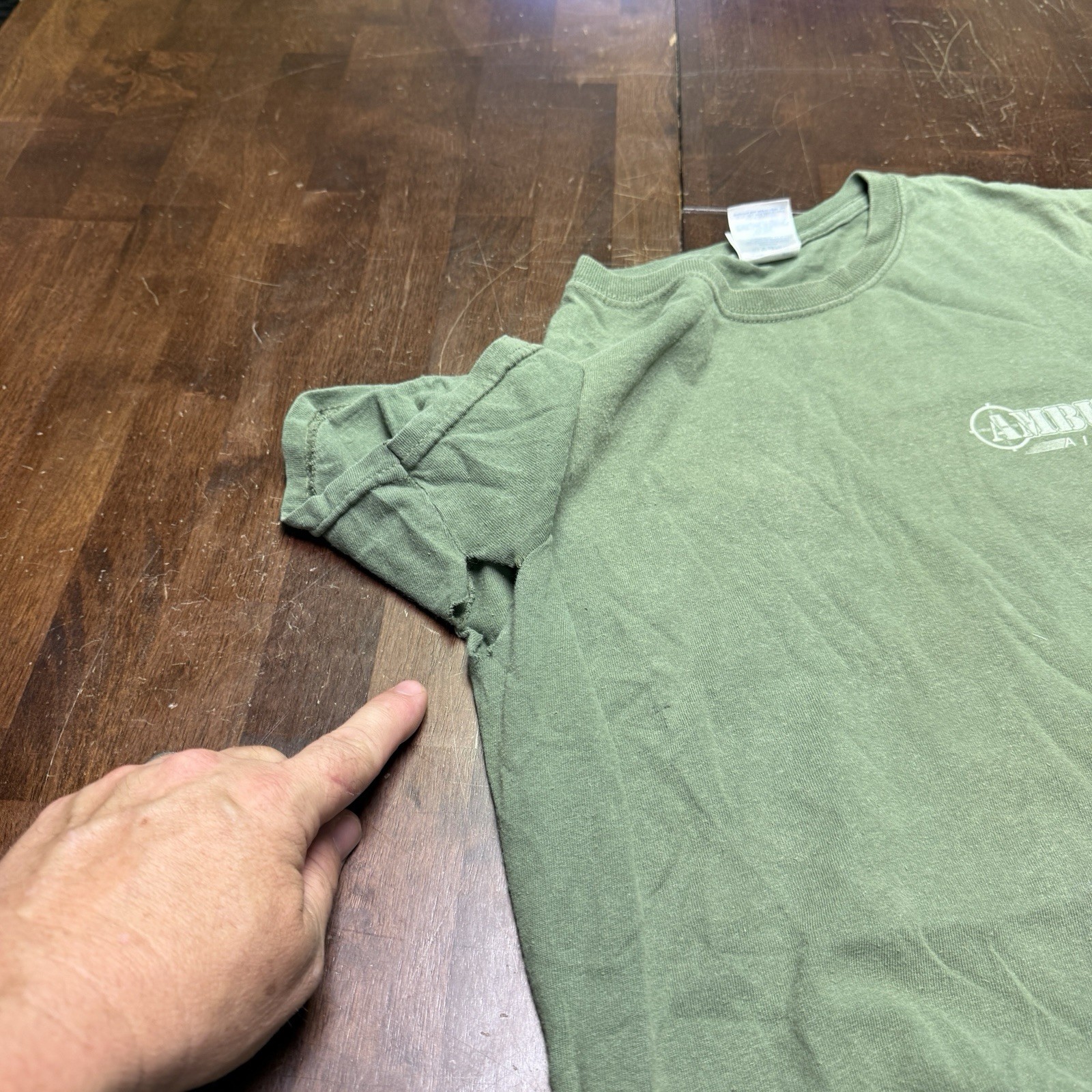 Ambush Airsoft Tactical Group T-Shirt Small Short Sleeve Airsoft Combat 2012 gallery
