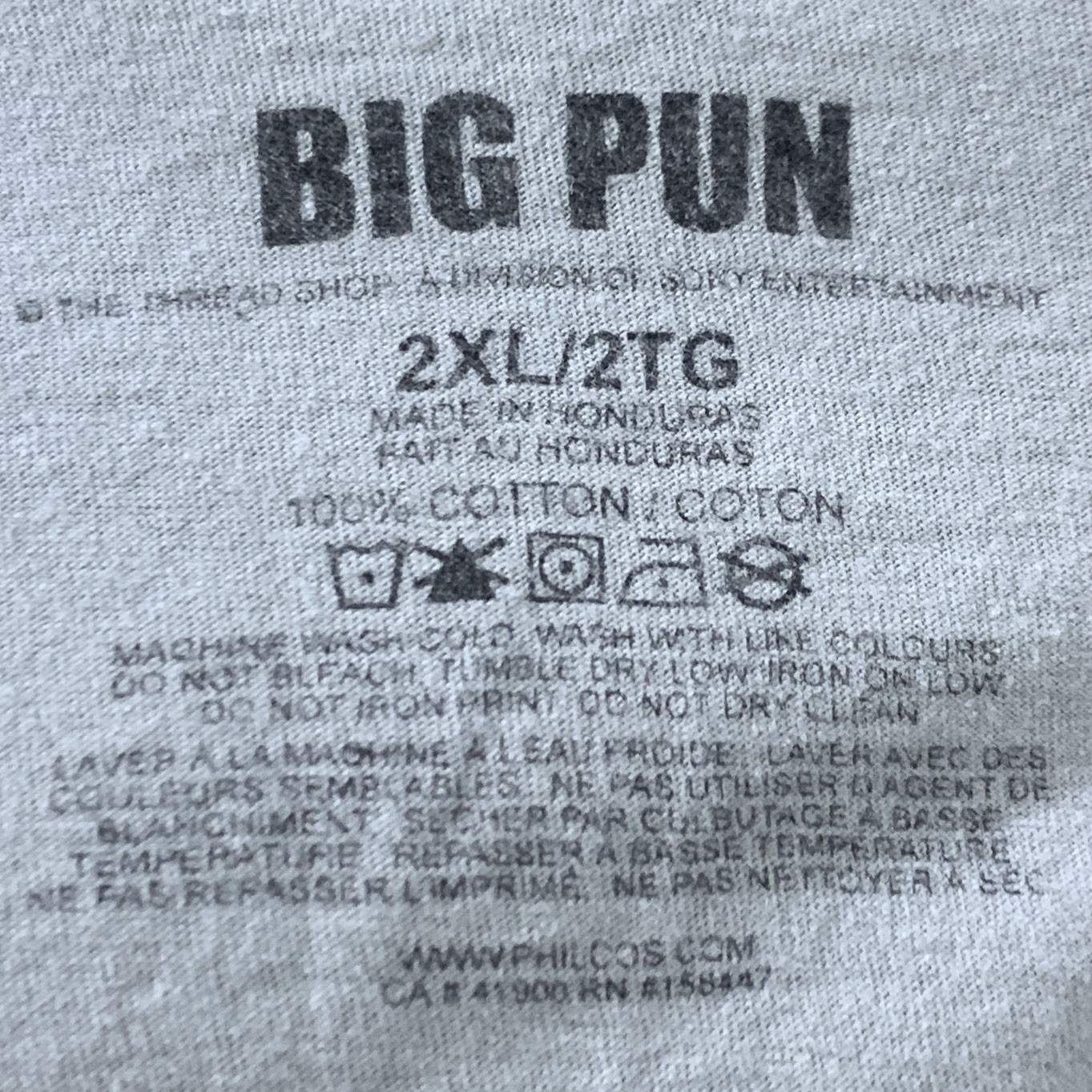 Big Pun Shirt Mens 2XL Rap Tee The Thread Shop Licensed Band Tee gallery