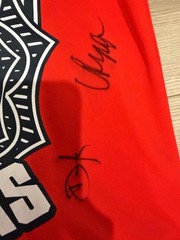 Falling in Reverse Basket Ball Jersey AUTOGRAPHED