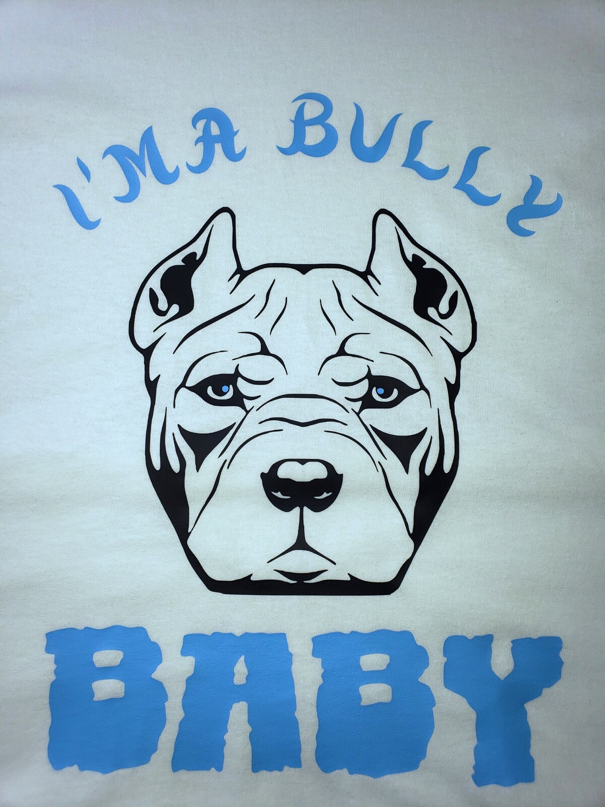 ChiefBrains Apparel Limited Edition Pitbull Bully Baby T Shirt Mens Cotton New gallery