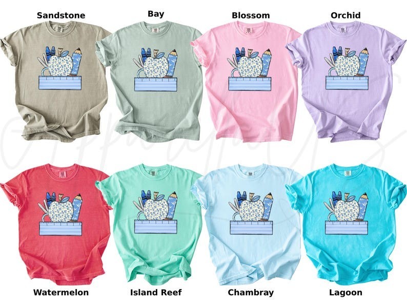 Comfort Colors Custom Teacher Shirt, Custom Teacher Shirt, Teacher Gifts, Teach gallery