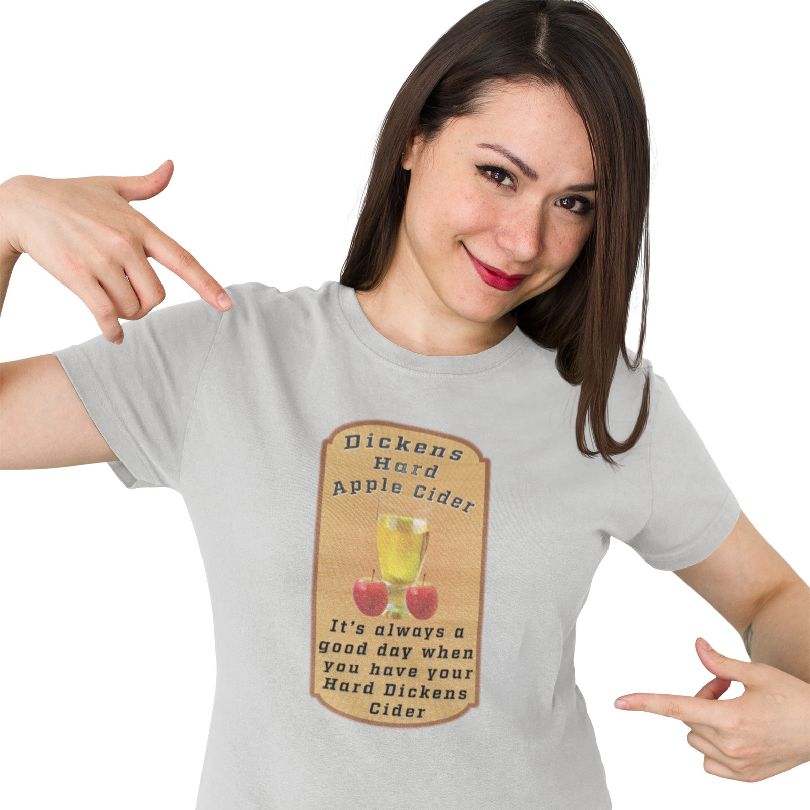 Dickens Hard Apple Cider. Funny sarcastic raunchy gift for him dad her friend gallery