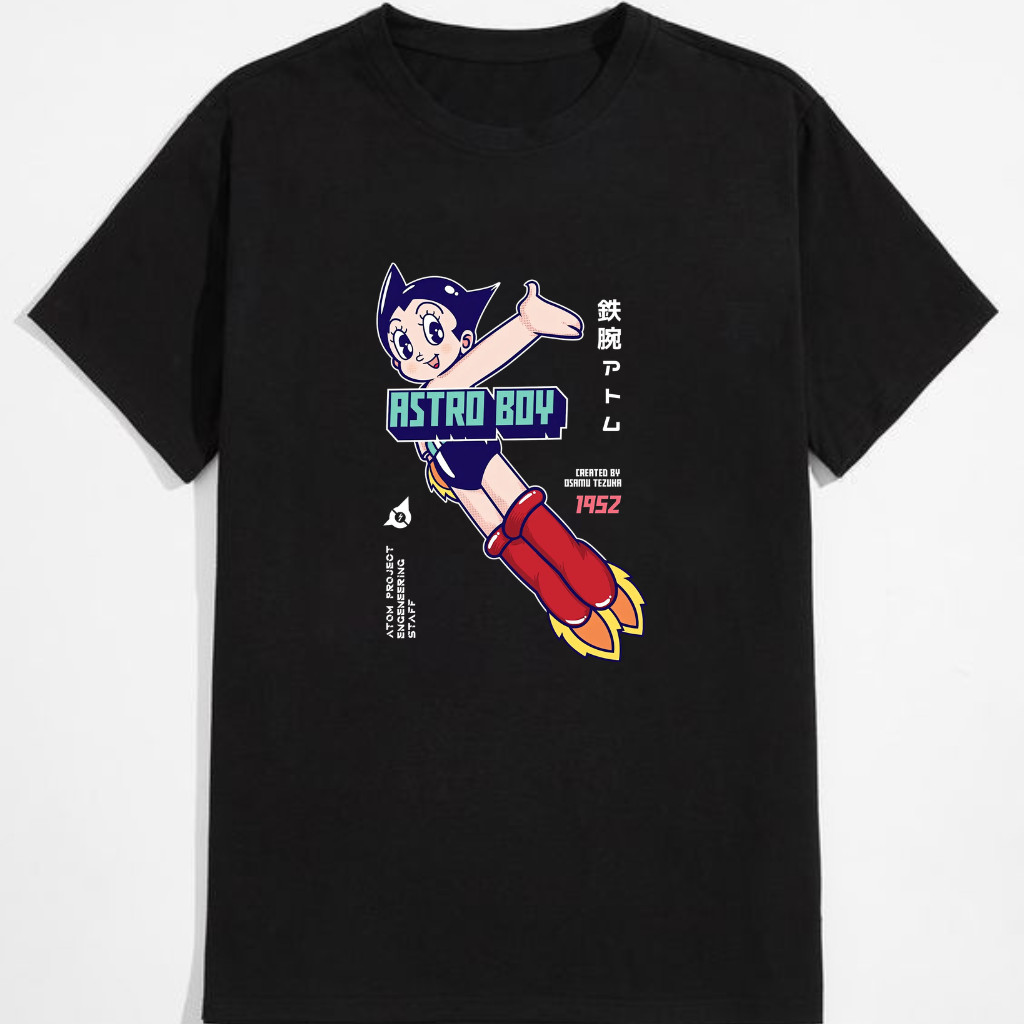 Astro Boy Anime Vintage T-Shirt – Japanese Manga Cartoon Graphic Unisex Pure Cot gallery