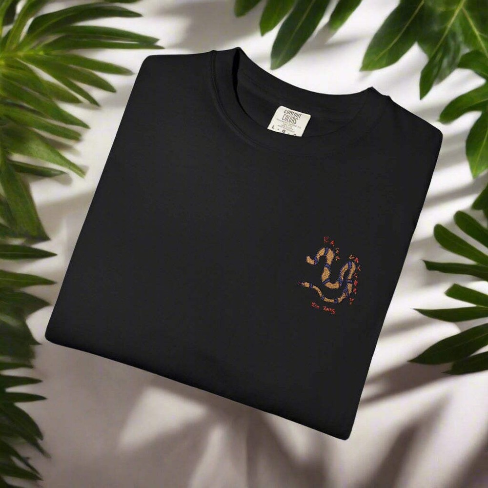 Snake – Embroidery Stitch T-shirt