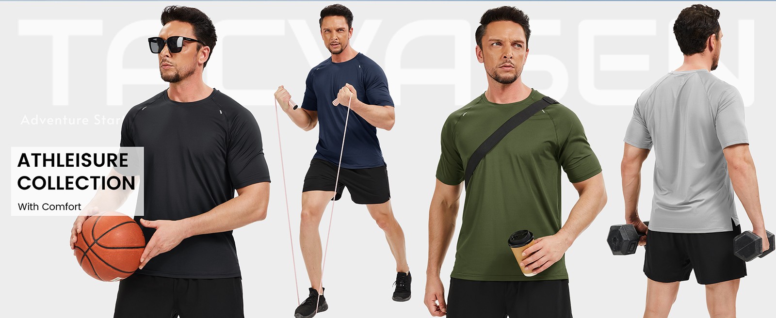 Men's Workout Shirts Athletic Quick Dry Mesh Short Sleeve Shirt Running Gym Tops gallery