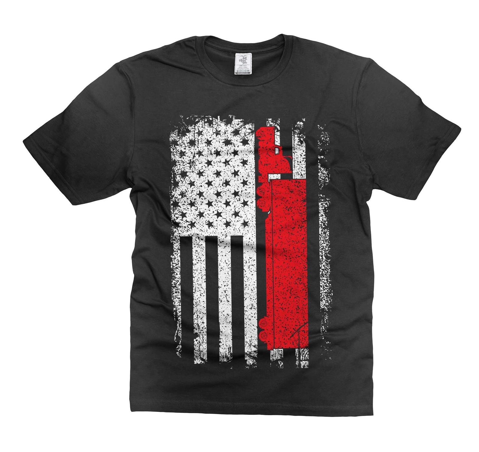 Men's US American Flag shirs truck driver gifts american trucker shirt gallery
