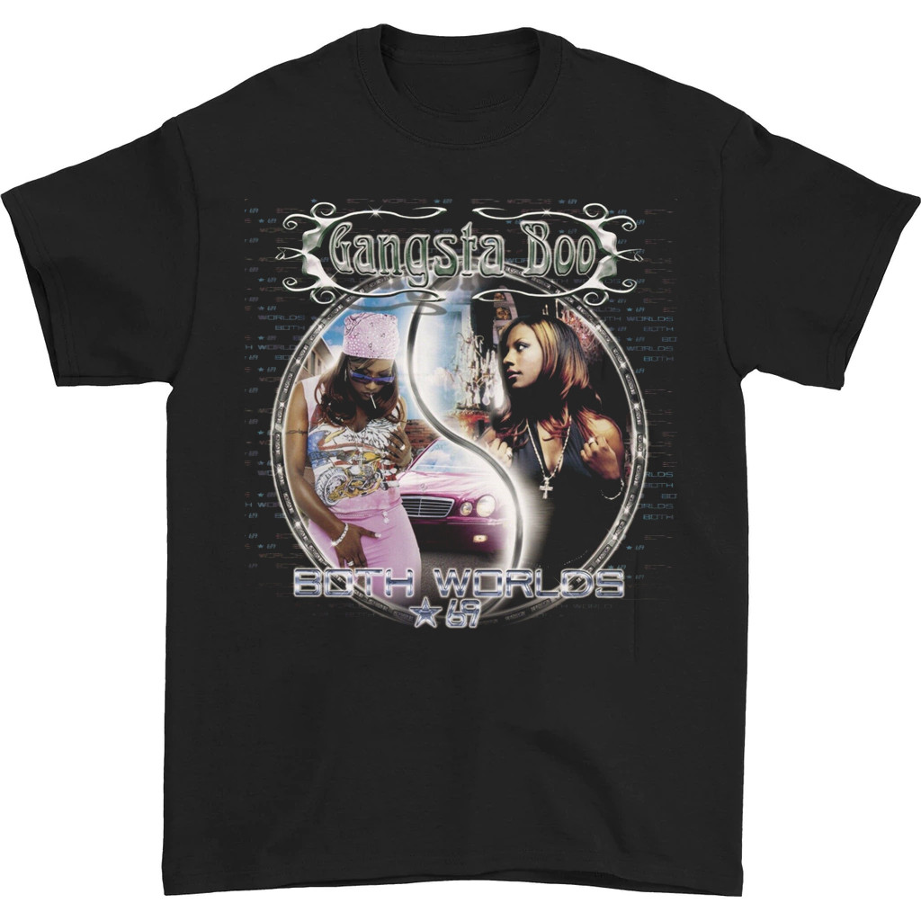 Gangsta Boo Rapper T-shirt Black Short Sleeve All sizes S to 5Xl 1F403