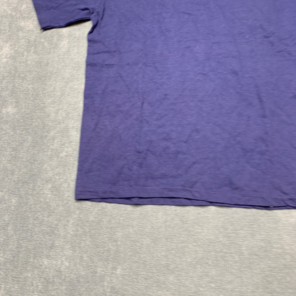 Vintage Hanes Beefy-T T Shirt Men's S 34-36 Purple Cotton Short Sleeve Classic gallery