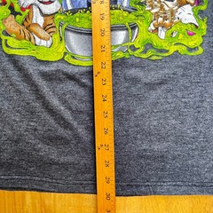 DISNEY VILLAINS Men’s Heather Gray Graphic Tee Shirt sz 2XL