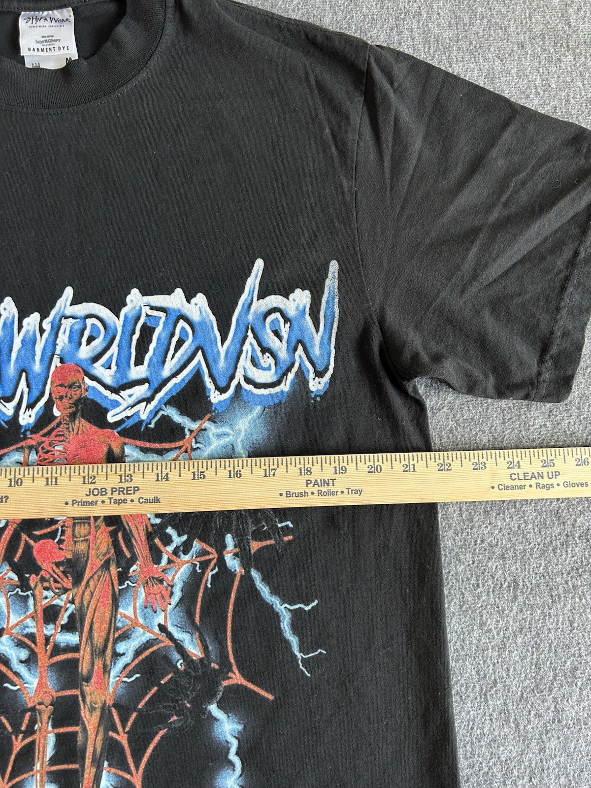 Shaka Wear Men’s Super Max Heavyweight Stylish T-Shirt Sz M Famous UndrWrldVsn gallery