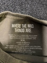 Where The Wild Things Are Graphic Tee – Olive Green
