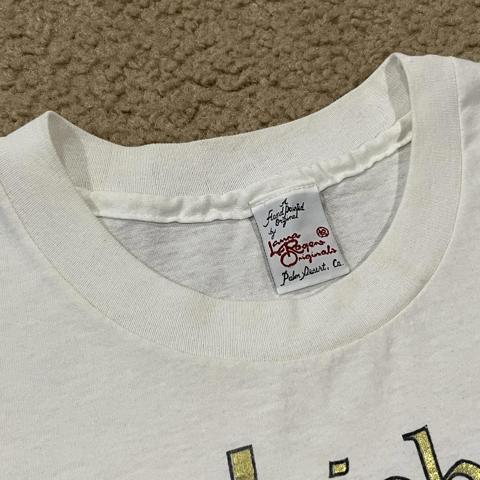 Vintage Irish Setter Dog Graphic T Shirt White Single Stitch Size 2XL gallery
