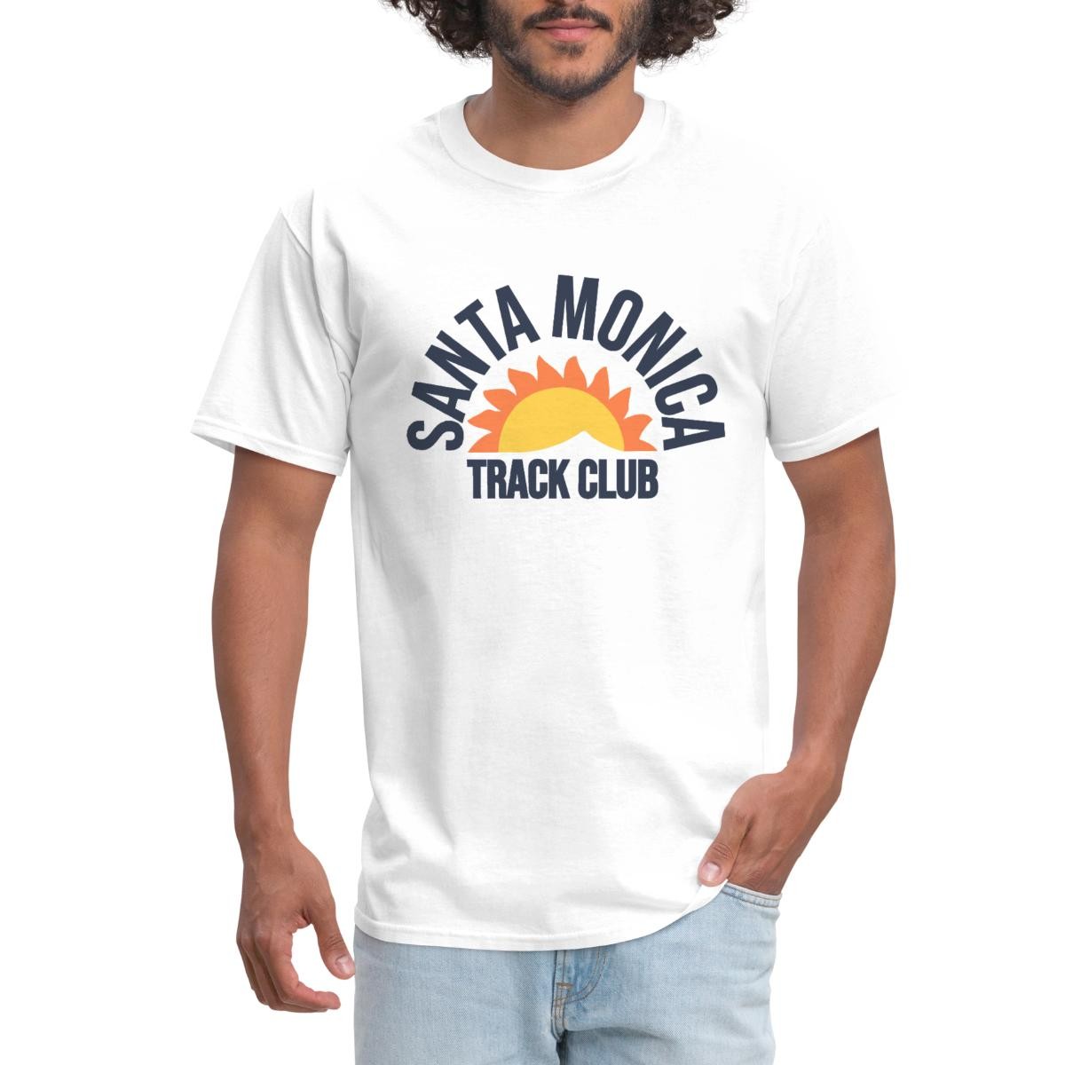 Vintage Athletic Club Aesthetic – Track & Field Heritage Men’s T-Shirt