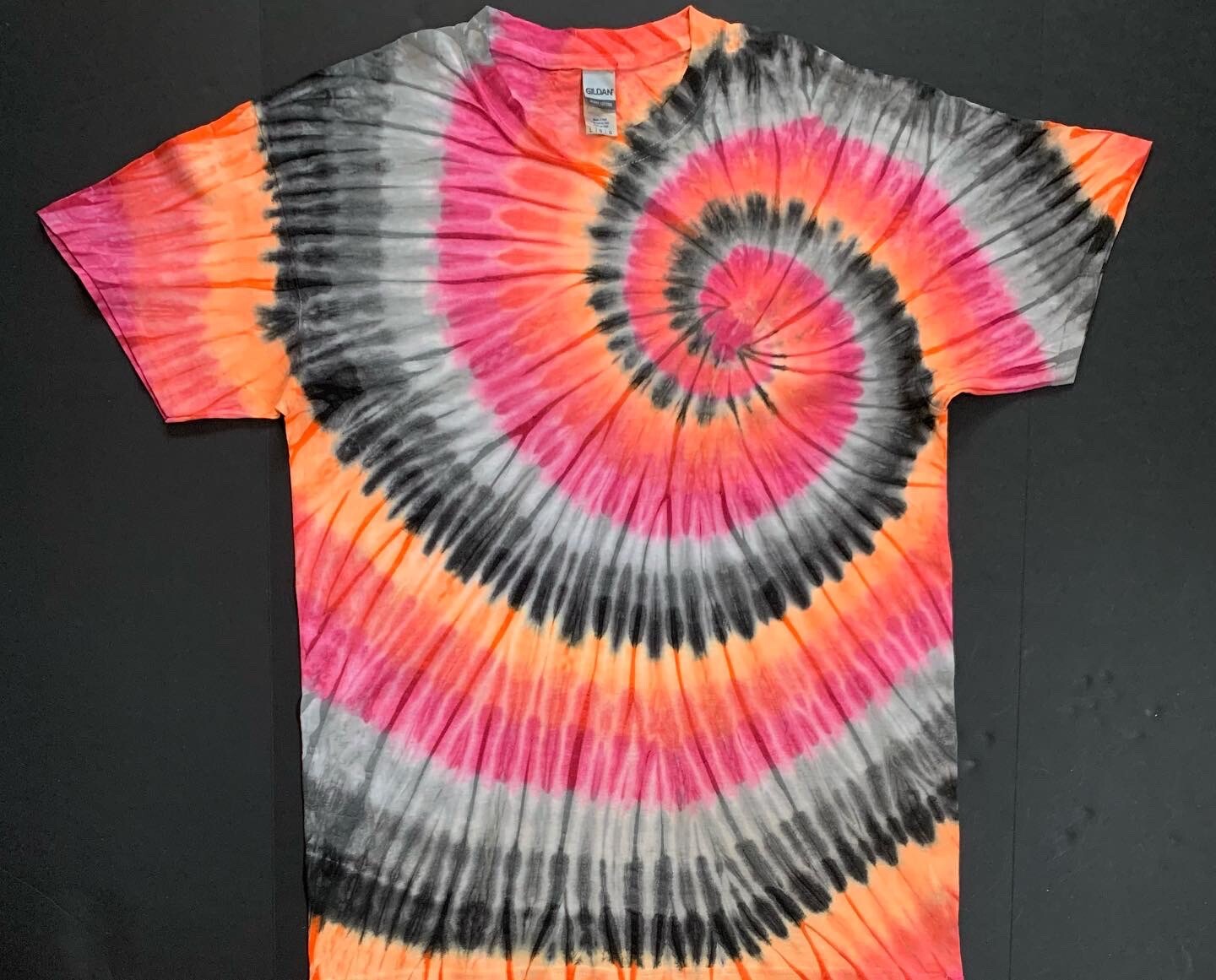 *New* 2XL – Sm Handmade Tie Dye, Candy Corn, Crew or V-Neck