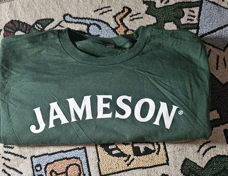 Jameson Irish Whiskey T-Shirt Adult XL Unisex Cotton Dark/Forrest Green gallery