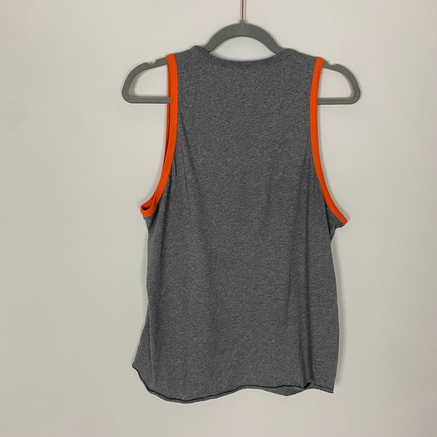 Helmut Lang Mountain Logo Tank Top Mens Small Grey Workout Muscle HIking gallery