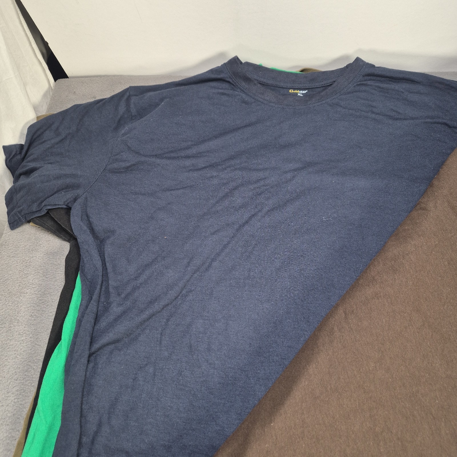 Men's XL/XXL Used Lot Of 9 T-shirts Various Brands & Colors Basketball Work Wear gallery