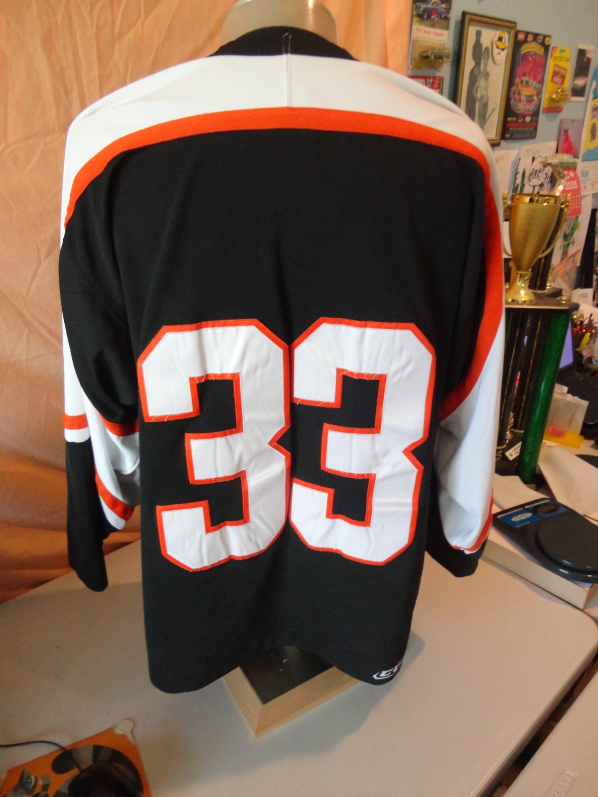 Vintage Soul Patch CCM Hockey Stitched Jersey Size XL gallery